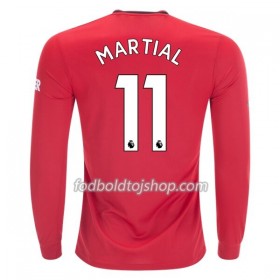 Manchester United Anthony Martial 11 Hjemmebanetrøje 2019-20 L/S